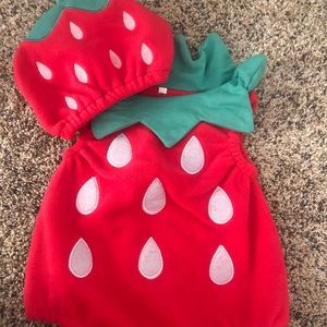 Baby strawberry costume